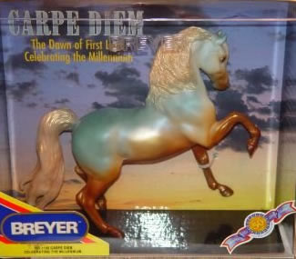 Breyer #1105 Carpe Diem Celebrating the New Millennium Horse The Dawn of First Light Limited Edition 2000