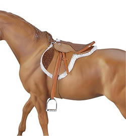 #2464 Breyer Devon English Hunt Seat Saddle English Saddle