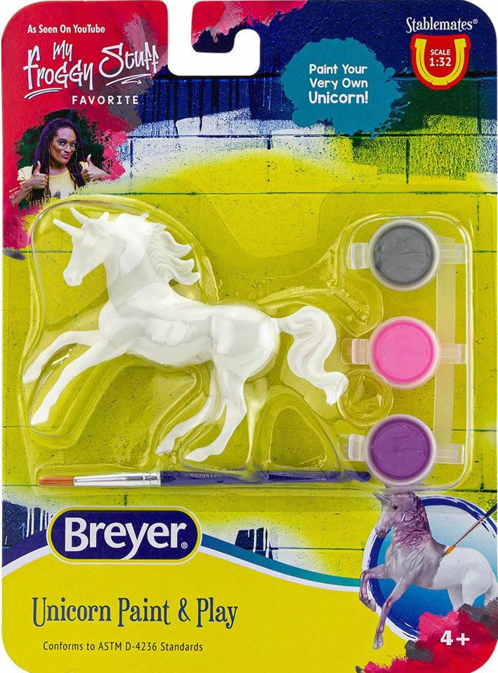 Breyer #4233 Stablemate Unicorn Paint & Play Set