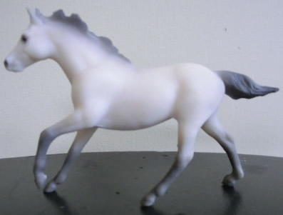 Breyer #495092 Stablemate Thoroughbred Racehorse Seabiscuit SM Grey Seabiscuit TB Race Horse SR Sears Stablemate Assortment IV