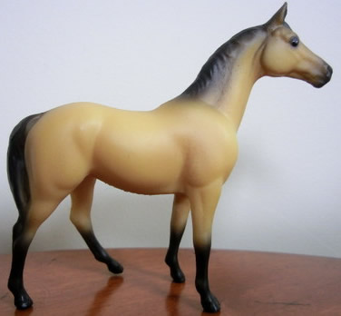Breyer #495092 Stablemate Thoroughbred Racehorse Swaps SM Buckskin Swaps TB Race Horse SR Sears Stablemate Assortment IV