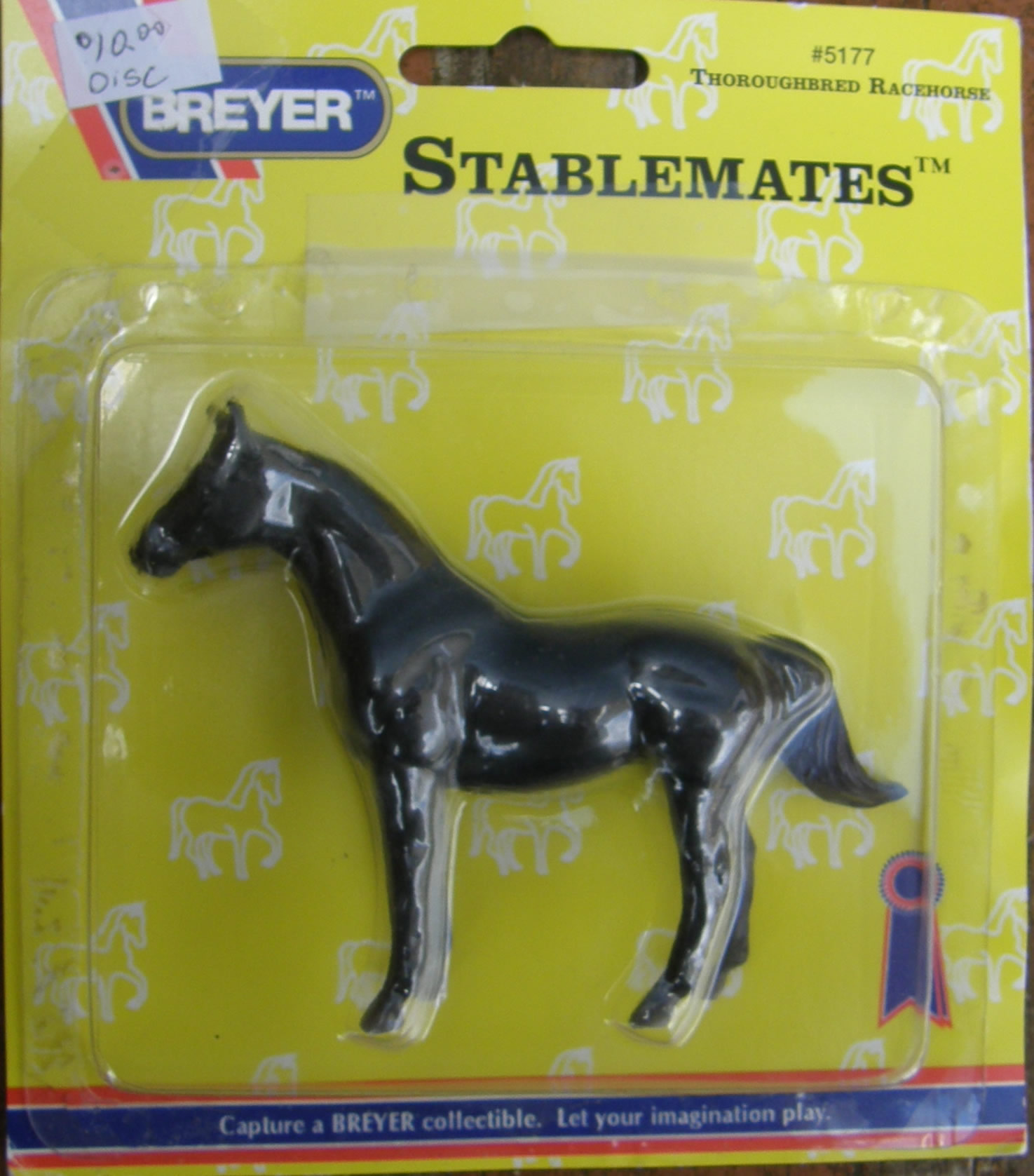 Breyer #5177 Thoroughbred Racehorse Black Silky Sullivan