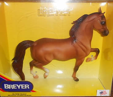 Breyer #770798 Rejoice Chestnut National Show Horse NSH SR Breyerfest Model 1998