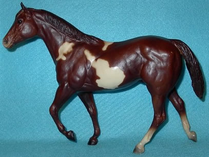 Breyer #807 Liver Chestnut Paint Stock Horse Stallion Pinto SHS