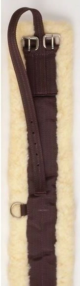 Australian Outrider Collection Supron Fleece Girth Australian Stock Saddle 33” Girth Fleece Lined Nylon Girth Synthetic English Style Cinch