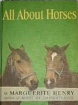 Book All About Horses By Marguerite Henry
