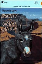 Brighty of the Grand Canyon Donkey Burro Book by Marguerite Henry