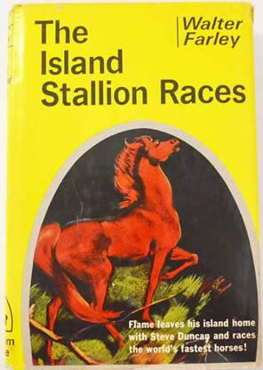 The Island Stallion Races Vintage Horse Book By Walter Farley