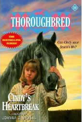 Cindy's Heartbreak Thoroughbred Series #19 Horse Book By Joanna Campbell