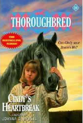 Cindy's Heartbreak Thoroughbred Series #19 Horse Book By Joanna Campbell