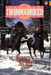 Cassidy's Secret Thoroughbred Series #32 Horse Book By Joanna Campbell