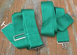 Replacement Blanket Surcingle Strap with Blanket Buckles Closures Sew On Horse Blanket or Sheet Belly Strap Kelly Green