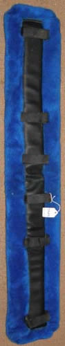 Full Length Fleece Harness Breastcollar Pad Blue Fleece Harness Breast Collar Breeching Pad