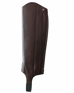 Ariat Classic II Leather Half Chaps, English Half Chaps Chocolate SS Small Short
