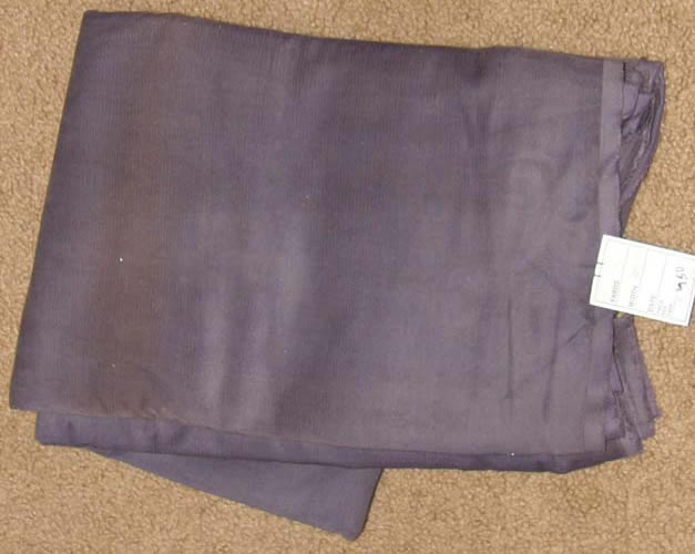 Plum Purple Corduroy Fabric Cotton/Poly Dress Material Remnant