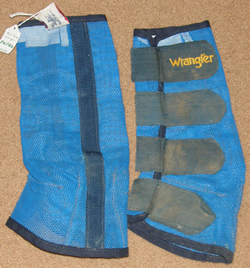 Professionals Choice Wrangler Fly Boots Mesh Fly Wraps