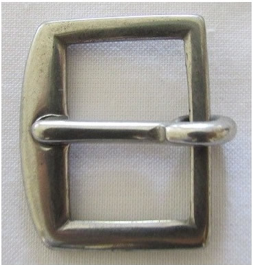 Nickel Plated 3/4" Tongue Buckle English Bridle Buckle Repair Hardware Piece