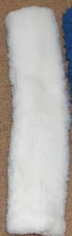 Halter Fleece Tube Fleece Crown Cover Fleece Piece White Maize