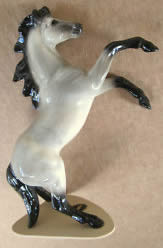Vintage Hagen Renaker #3284 Rearing Horse Skywalker HR Specialty Mini China Horse Sky Walker Ceramic Horse Figurine