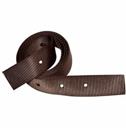 Nylon Tie Strap Off Billet Half Breed Billet Strap 1 3/4” Brown