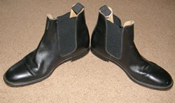 Brooks Brothers Jodhpur Boots, Pull On Jodhpur Boots, English Boots Black 6 1/2B