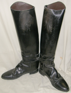 Devon Aire Nouvelle Dress Boots Tall Leather English Boots Riding Boots Ladies 10 Slim Calf