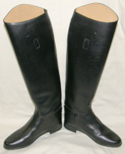 Ovation Dress Boots Tall Leather English Boots Riding Boots Ladies 7 1/2 Regular Calf