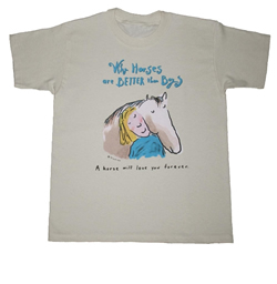 Why Horses Are Better Than Boys T-Shirt Horse Tee Shirt