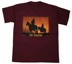 My Teacher Horse T-Shirt Horse Tee Shirt