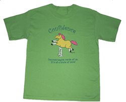 Confidence Horse T-Shirt Horse Tee Shirt