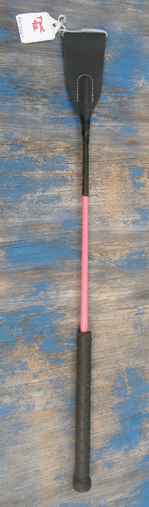 18" Jump Bat Riding Crop Training Whip Pink/Black