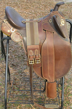 16" ? Australian Stock Saddle with Horn 