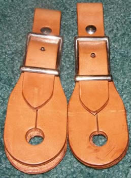 Slobber Straps Buckle On Style Harness Leather Conway Buckle