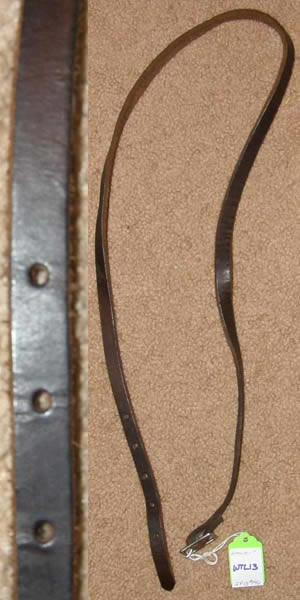 Weaver? Leather Throat Latch Throatlatch Strap Western Bridle Replacement Part Dark Brown