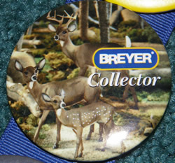 #3124 Whitetail Deer Breyer Horse Button Pin