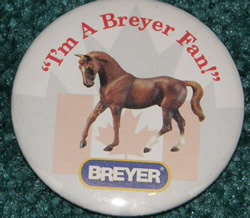 #483 Big Ben Canadian Jumping Horse I’m A Breyer Fan Breyer Button Pin