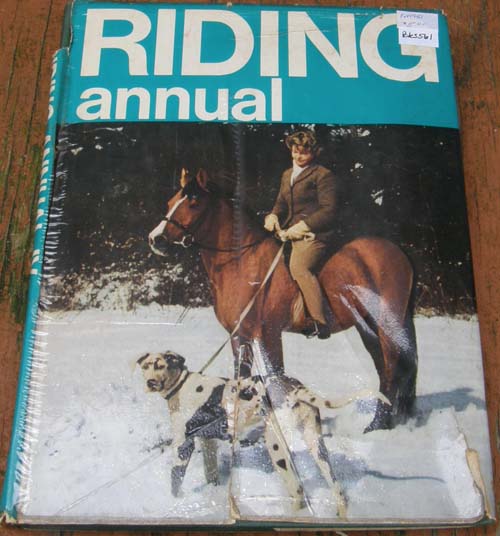 Riding Annual IV Vintage Horse Book Eidted By Phyllis Hinton