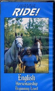 I Wanna Ride English Horsemanship Beginning Level Horse VHS Horse Instructional Video