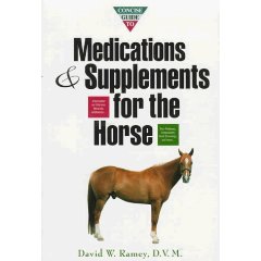 Concise Guide to Medications and Supplements for the Horse Concise Guide Series Book By David Ramey