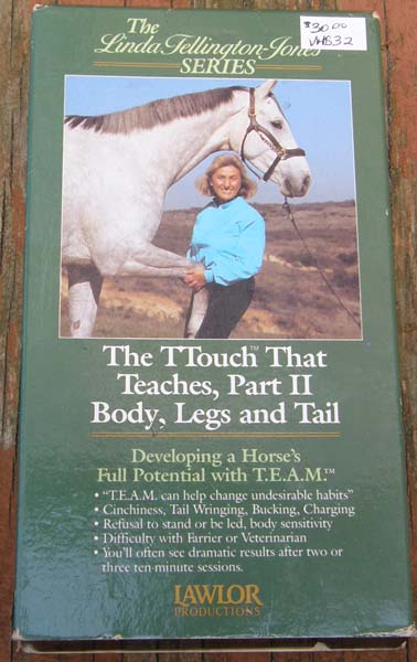 The Linda Tellington-Jones Series The Touch That Teaches Part 2 Body Legs And Tail VHS Horse Instructional Video