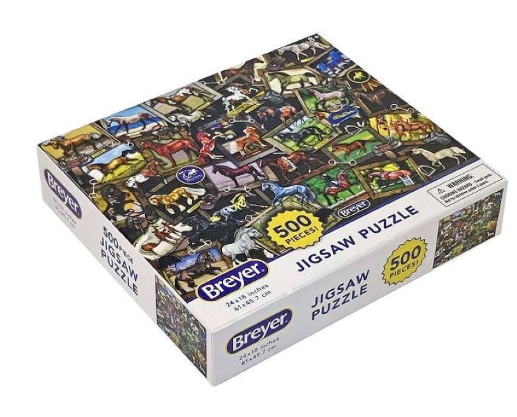 #8432 World Of Breyer Puzzle 500 pc Horse Puzzle