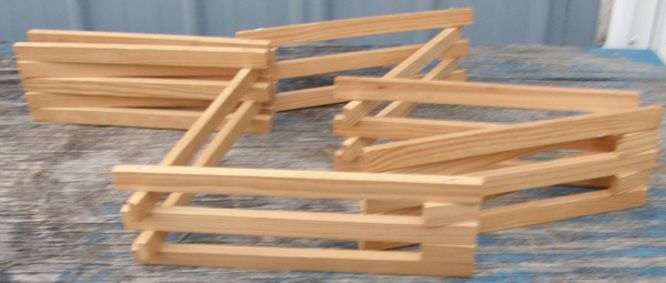 Breyer #7500 Wooden Corral Horse Corral Fencing