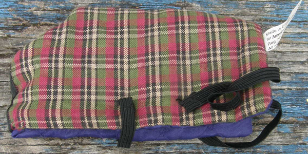 Model Horse Tack Props American Girl AG Minis Illuma Room Reversible Horse Blanket Plaid/Purple