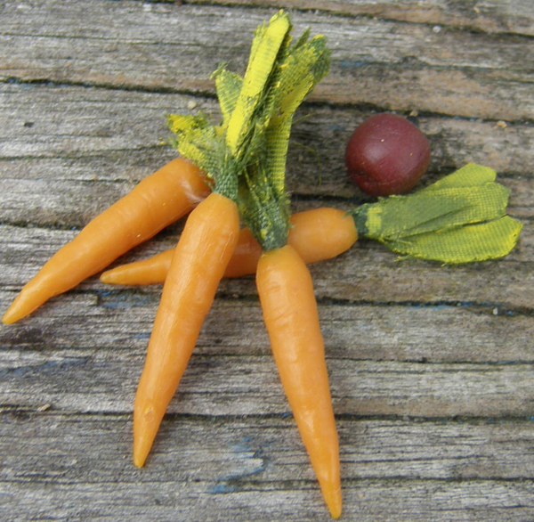 Model Horse Tack Props American Girl AG Minis Illuma Room Carrots & Apple Horse Stable Accessories