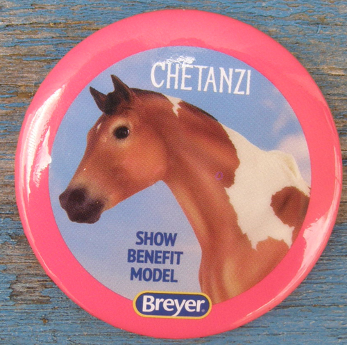 Breyer Horse #712351 Chetanzi Pinto San Domingo Breyer Button Pin
