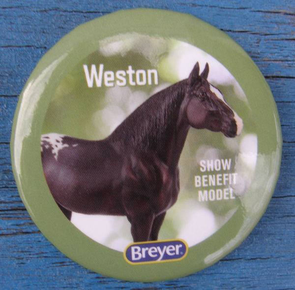 Breyer Horse Weston Breyer Button Pin