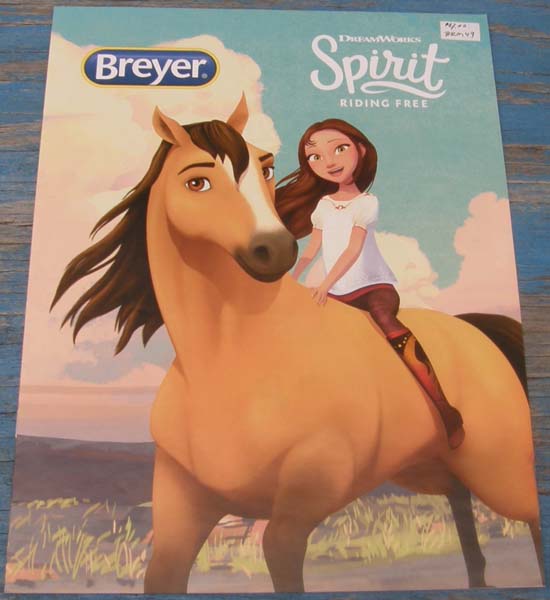 Breyer Dealer Catalog 2017 DreamWorks Spirit Riding Free