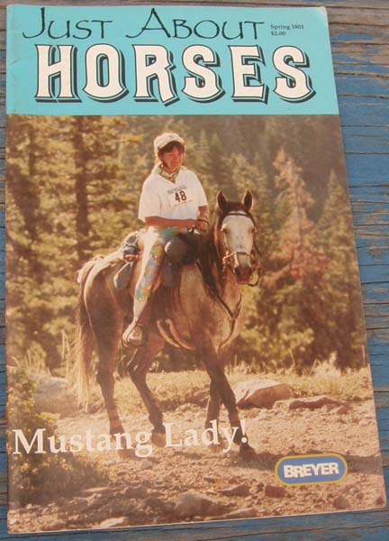 Breyer Just About Horses JAH Spring 1991 Volume 18 Number 1 Horse Magazine Issue