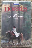Breyer Just About Horses JAH January/February 1995 Volume 22 Number 01 20th Anniversary Issue