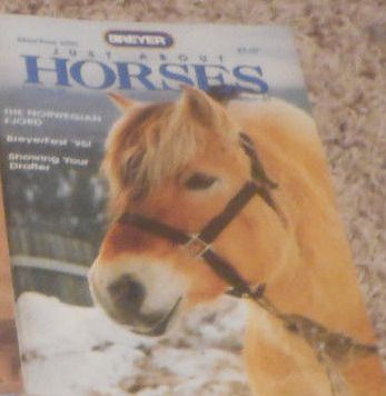 Breyer Just About Horses JAH May/June 1995 Volume 22 Number 03